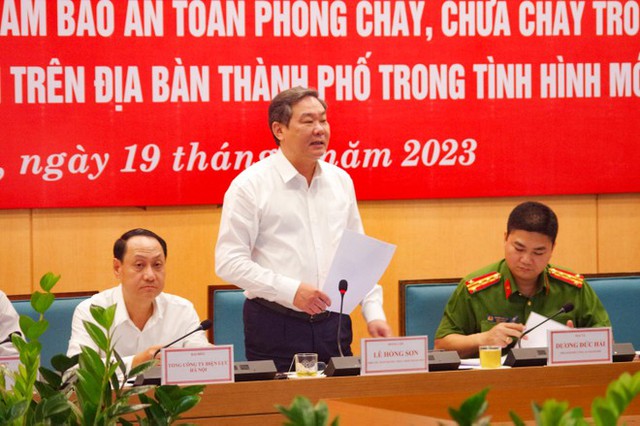 Phó Chủ tịch Thường trực UBND TP. Hà Nội Lê Hồng Sơn