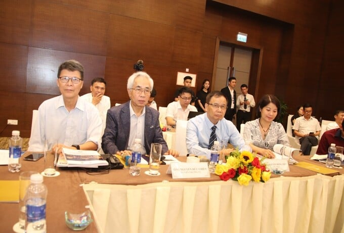 Lãnh đạo và thành viên của Hội Chiếu sáng Việt Nam đang theo dõi những tham luận