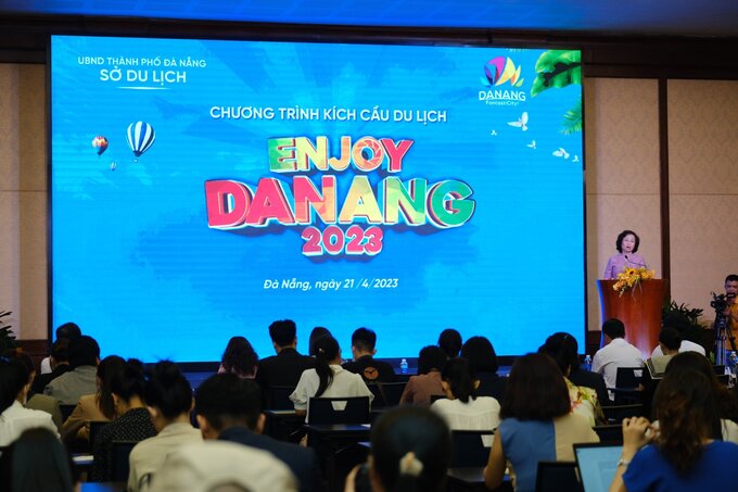 Họp báo công bố chương trình kích cầu du lịch 'Tận hưởng Đà Nẵng 2023 - Enjoy Da Nang 2023'