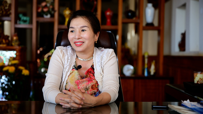 Bà Dương Thị Mỹ Trang - Giám đốc Công ty TNHH Công nghệ cao Nguyên Thịnh