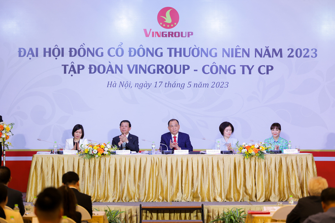 Ngày 17/5/2023, Tập đoàn Vingroup - Công ty CP (VIC) tổ chức thành công cuộc họp Đại hội đồng cổ đông thường niên