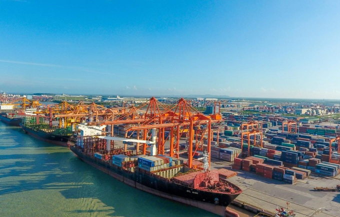 Trong quý I/2023, sản lượng hàng qua cảng biển Việt Nam đạt hơn 165 triệu tấn.