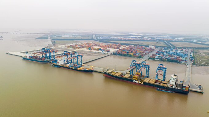 Cảng Nam Đình Vũ giai đoạn 2 sẽ là cụm cảng sông lớn nhất khu vực Đình Vũ - Hải Phòng