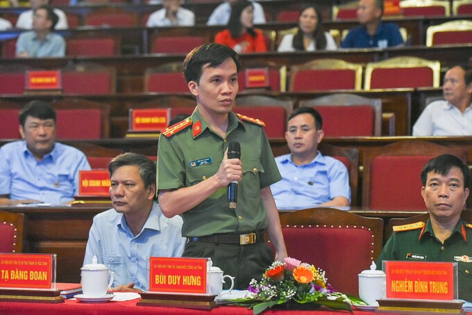 Đại tá Bùi Duy Hưng – Giám đốc Công an tỉnh Bắc Ninh chia sẻ về việc tháo gỡ vướng mắc trong PCCC.