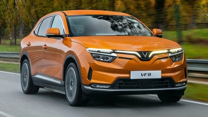 VF 8 là mẫu xe dẫn dắt doanh số của VinFast trong tháng 5/2023
