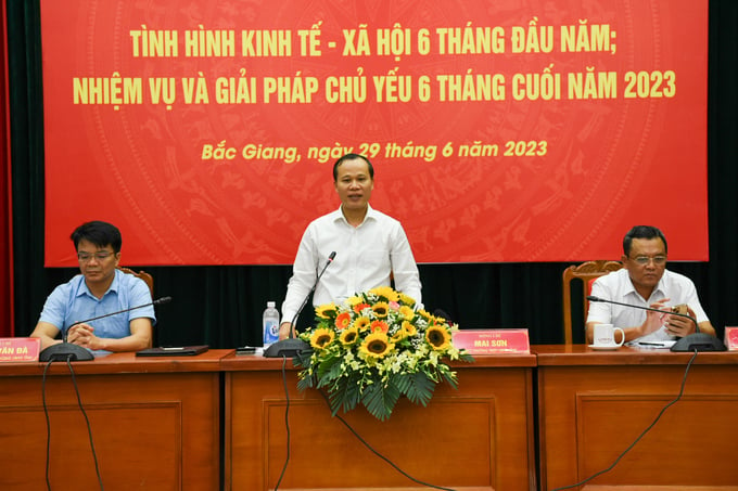 Ông Mai Sơn – Phó Chủ tịch UBND tỉnh Bắc Giang cho biết: “Động lực lớn nhất để Bắc Giang tiếp tục phát triển trong giai đoạn khó khăn này đó là thu hút vốn đầu tư nước ngoài (FDI). Đặc biệt, chỉ trong 6 tháng đầu năm, kinh tế của tỉnh Bắc Giang tăng trưởng đạt 10,94% đứng thứ 2 cả nước”.