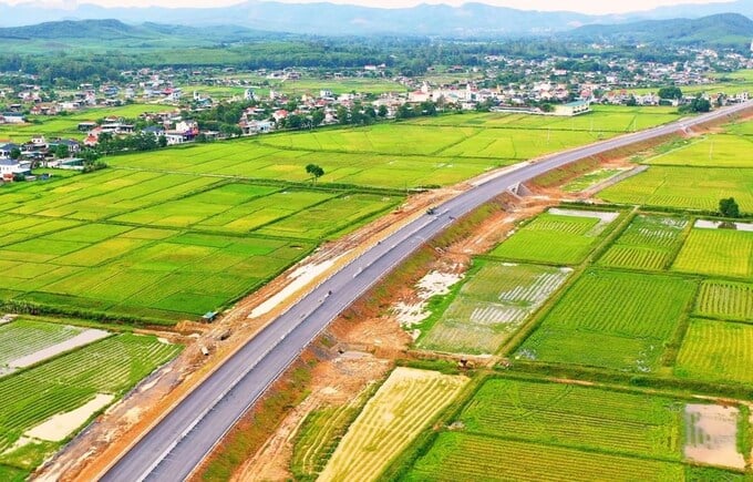 Dự án Cao tốc Nghi Sơn-Diễn Châu sắp được thông xe vào dịp Quốc khánh 2/9.