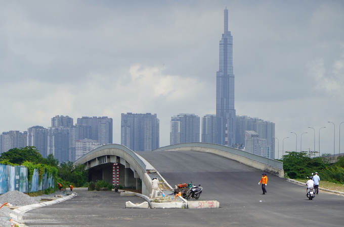 Đường song hành cao tốc TP.HCM - Long Thành - Dầu Giây dài hơn 3,3km, khởi công năm 2017 có vốn đàu tư khoảng 869 tỷ đồng