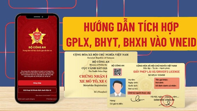 Cục Đường bộ Việt Nam (Bộ Giao thông Vận tải) cho biết, việc người dùng không thể tích hợp Giấy phép lái xe (GPLX) vào VNeID có hai lý do