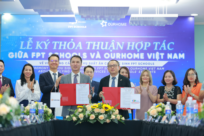 FPT Schools và OurHome Vietnam ký kết thỏa thuận hợp tác 