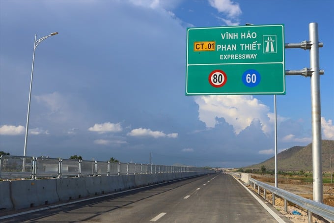 Dự án Cao tốc Vĩnh Hảo - Phan Thiết được khởi công vào cuối tháng 9/2020