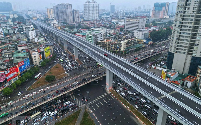 TP Hà Nội dự kiến ngày 30/8 sẽ khánh thành cầu Vĩnh Tuy giai đoạn 2.