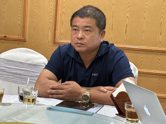 Ông Nguyễn Quang Hưng - Đại diện CLB xe 29,16 thành phố Hải Phòng
