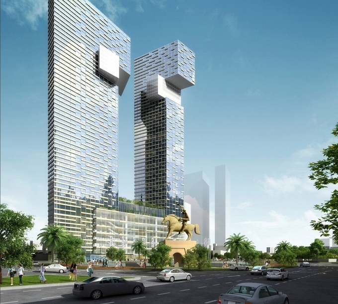 The Spirit of Saigon là dự án có vị trí đắc địa ở trung tâm TP. HCM, nằm tại khu tứ giác Bến Thành, 4 mặt tiền là Phạm Ngũ Lão, Phó Đức Chính, Lê Thị Hồng Gấm, Calmette và đối diện chợ Bến Thành. Dự án có diện tích hơn 8.500 m2, gồm 2 tòa tháp (A, B) cao 55 tầng và 48 tầng. Dự án đã hoàn chỉnh thủ tục pháp lý và đã được UBND TP.HCM chấp thuận bán nhà ở hình thành trong tương lai với 214 căn hộ.
