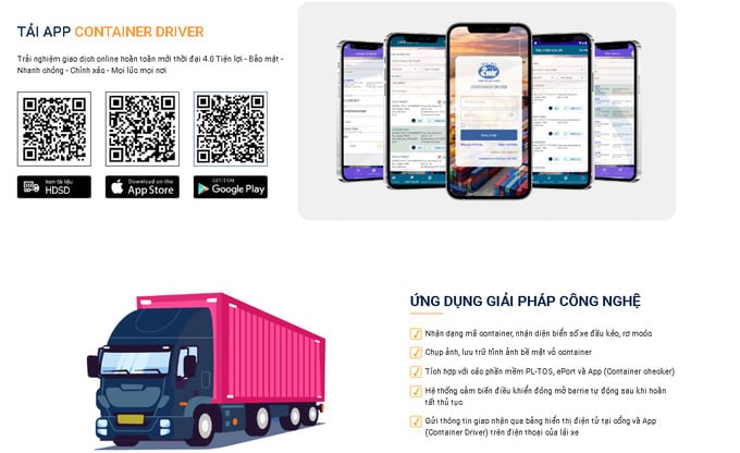 Để thực hiện Smart gate, khách hàng cần đăng ký tài khoản sử dụng ePort đối với Công ty và cài đặt App Container Driver trên điện thoại di động đối với lái xe
