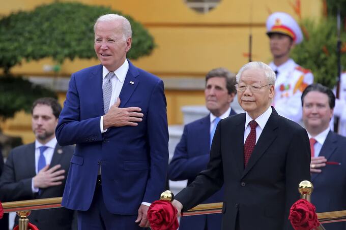 chuyến thăm Việt Nam của Tổng thống Mỹ Joe Biden vào tháng trước nhằm tăng cường quan hệ ngoại giao song phương đã mở ra một kỷ nguyên mới về hợp tác kinh tế giữa hai nước