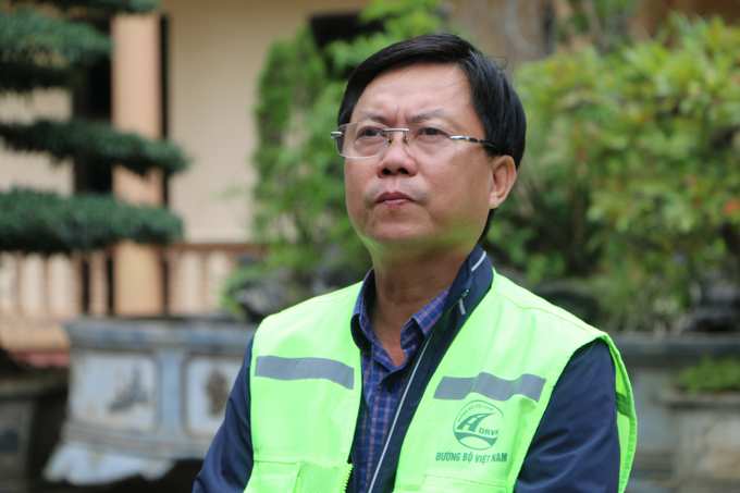Ông Trần Thanh Nam - Phó giám đốc Khu Quản lý Đường bộ IV