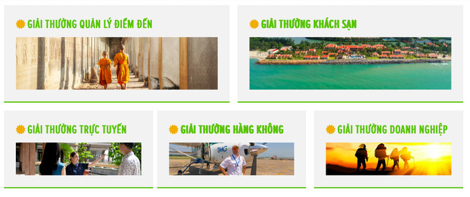Thiên Minh Group gặt hái được rất nhiều giải thưởng trong 5 lĩnh vực
