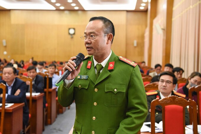 Đại tá Thân Văn Duy - Phó giám đốc Công an tỉnh Bắc Giang cho biết, thời gian gần đây có dấu hiệu trẻ hoá về tội phạm ở các thanh thiếu niên.