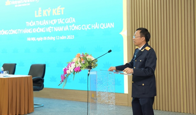 Theo Tổng cục trưởng Tổng cục Hải quan Nguyễn Văn Cẩn, việc hợp tác và chia sẻ thông tin lẫn nhau giữa hai bên nhằm nâng cao hiệu quả quản lý của cơ quan Hải quan