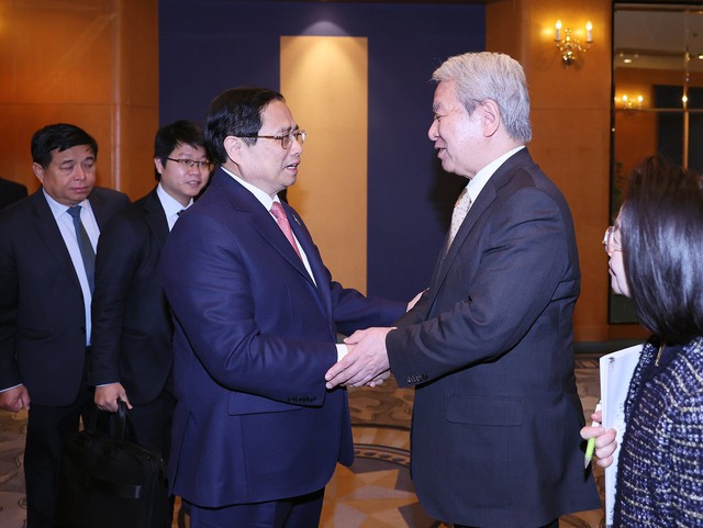Thủ tướng Phạm Minh Chính và Chủ tịch JICA Tanaka Akihiko