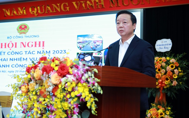 Phó Thủ tướng Trần Hồng Hà: Ngành công thương phải đổi mới trong tư duy, quan điểm, chính sách để tận dụng xu thế hội nhập, thu hút đầu tư