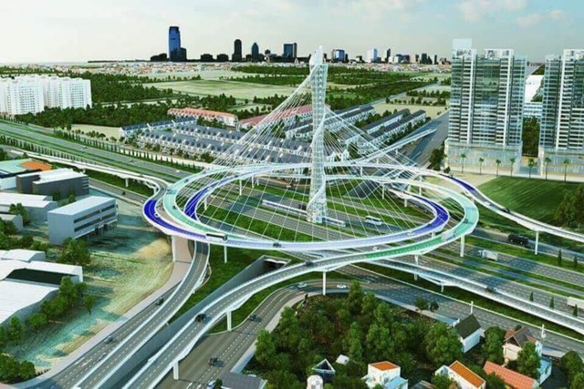 Việc đầu tư xây dựng Vành đai 4 sẽ giúp mở rộng không gian phát triển, phân bổ áp lực đô thị cho Hà Nội, góp phần hình thành nên chuỗi đô thị mới rất tiềm năng.