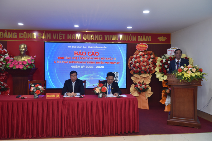 Ngày 6/1/2024, Hiệp hội Vận tải ô tô tỉnh Thái Nguyên đã tổ chức Đại hội lần thứ IV, nhiệm kỳ 2023-2028