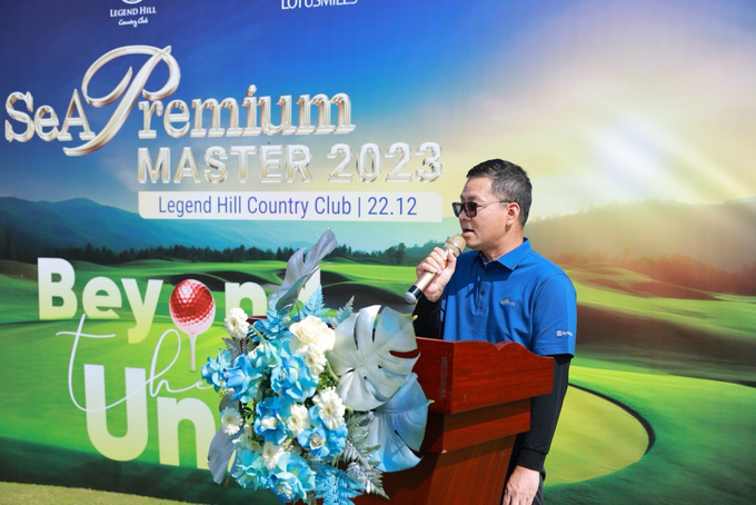 Phó Tổng Giám đốc SeABank Nguyễn Ngọc Quỳnh phát biểu tại sự kiện