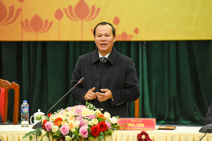 Phó Chủ tịch Thường trực UBND tỉnh Bắc Giang - ông Mai Sơn.