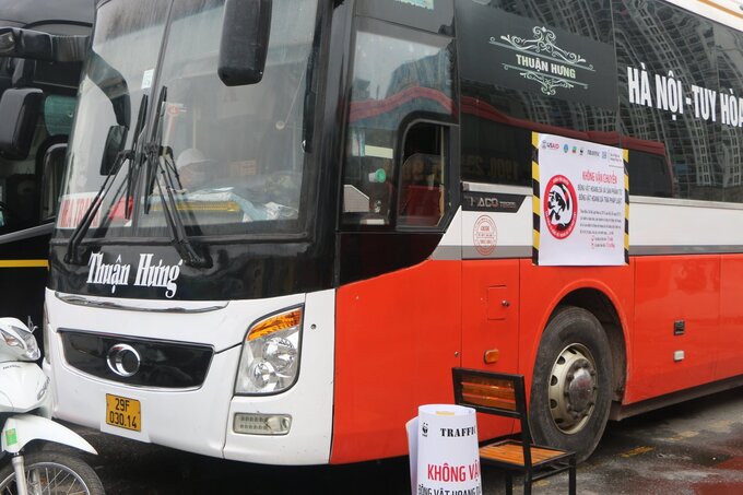 Nhà xe Thuận Hưng chung tay tuyên truyền về việc bảo vệ động vật hoang dã