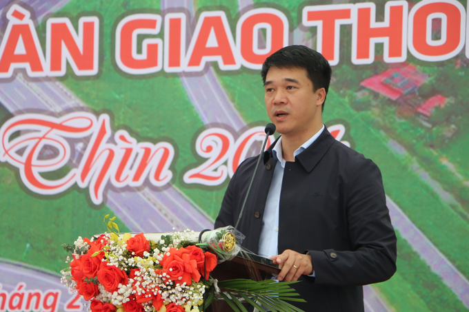 Ông Trần Hưng Hà - Phó Bí thư Đảng ủy Cục ĐBVN phát biểu