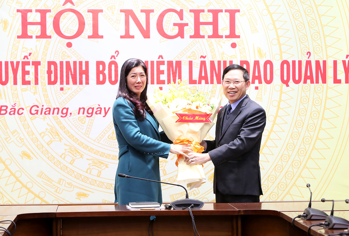 Bà Đỗ Thị Lan, Phó giám đốc điều hành Sở GTVT tỉnh Bắc Giang được điều động làm Phó trưởng Ban Tổ chức Tỉnh ủy Bắc Giang.