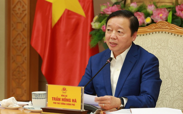 Phó Thủ tướng Trần Hồng Hà nhấn mạnh, việc điều chỉnh chỉ tiêu sử dụng đất nhằm tạo điều kiện cho những địa phương có cơ hội thuận lợi thì phát triển trước