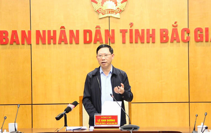 Chủ tịch UBND tỉnh Bắc Giang phát triển các khu công nghiệp phải đồng bộ, hiện đại.