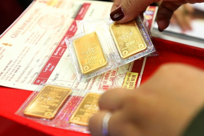 Công ty Vàng bạc đá quý Sài Gòn niêm yết giá vàng SJC ở mức 78,6 - 80,62 triệu đồng/lượng (mua vào - bán ra)