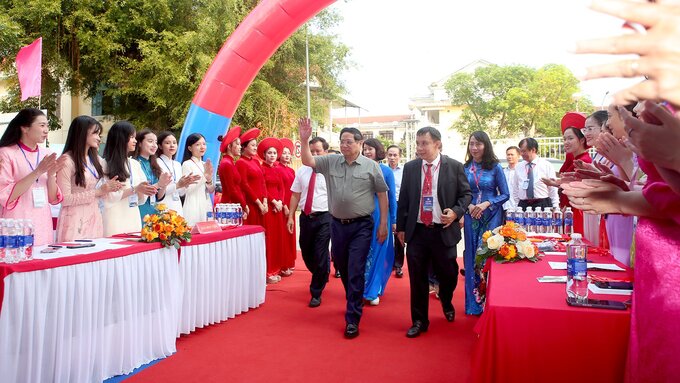 Thủ tướng Chính phủ Phạm Minh Chính dự Lễ khởi công Bệnh viện Quốc tế Trung ương Huế 2.