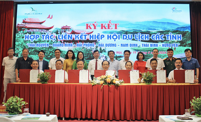 Lễ Ký kết hợp tác giữa Hiệp hội Du lịch Thái Nguyên với Hiệp hội Du lịch các tỉnh, thành phố