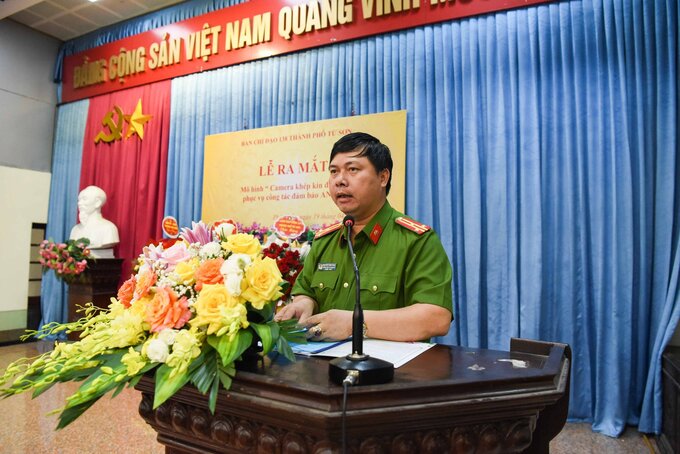 Thượng tá Nguyễn Công Khôi – Trưởng Công an TP Từ Sơn, tỉnh Bắc Ninh.