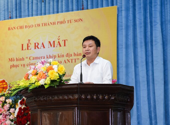 Ông Nguyễn Công Kiên – Phó Chủ tịch UBND TP Từ Sơn, tỉnh Bắc Ninh.