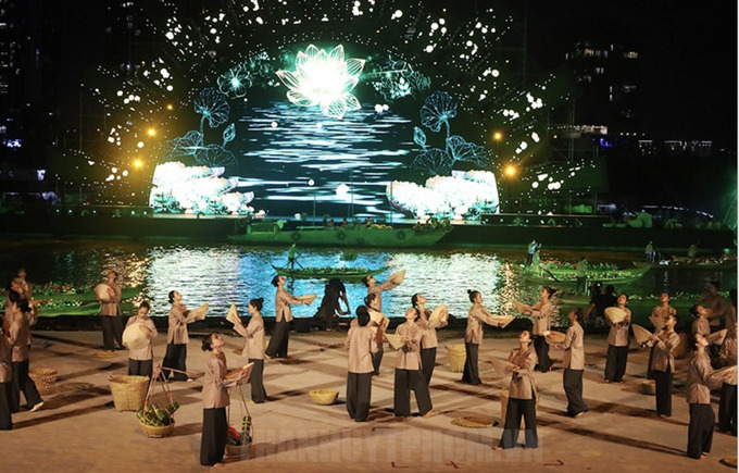 Chương trình nghệ thuật tại lễ hội sông nước lần thứ 1 năm 2023