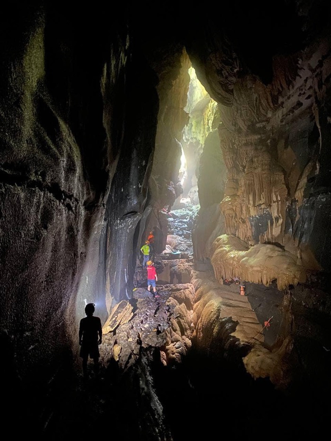 Hệ thống hang Hung Thoòng là một trong những nơi hoang sơ nhất của Phong Nha - Kẻ Bàng