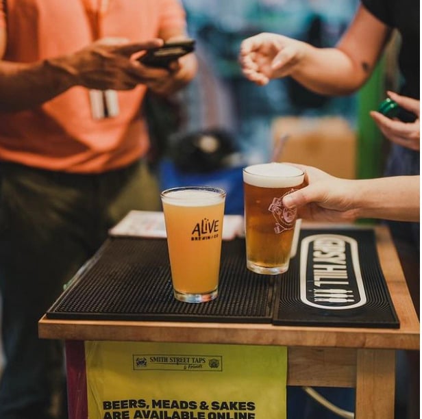 Smith Street Taps là điểm đến yêu thích của những người yêu bia khi tới Singapore