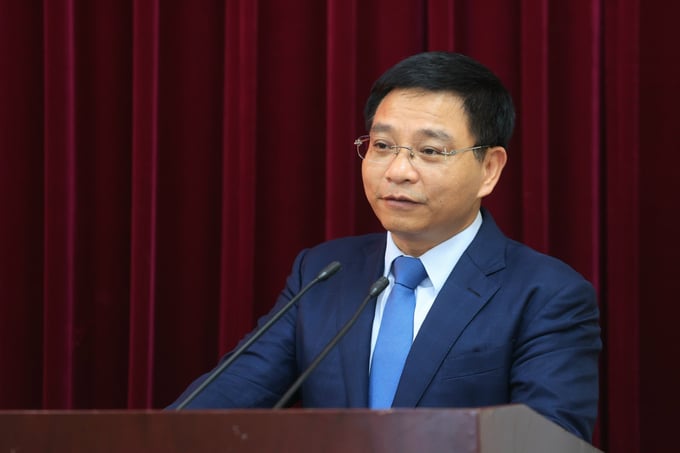 Bộ trưởng Bộ GTVT Nguyễn Văn Thắng phát biểu