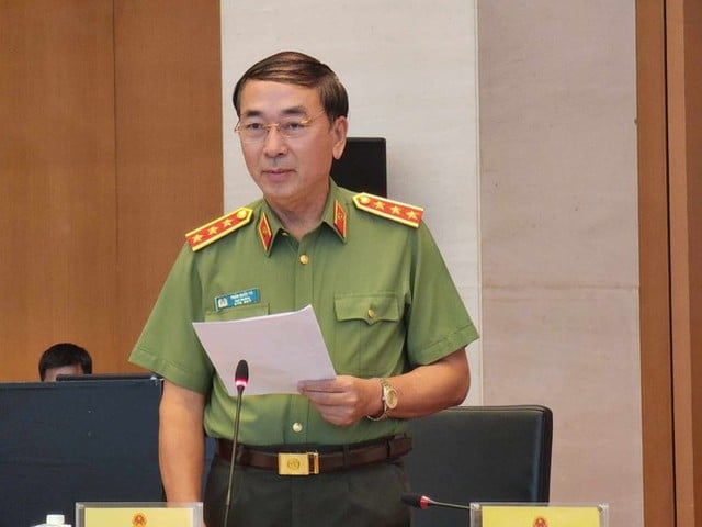 Thượng tướng Trần Quốc Tỏ điều hành hoạt động của Bộ Công an.