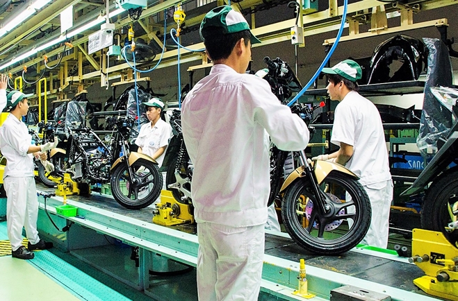Doanh số giảm nhưng Honda vẫn áp đảo thị phần xe máy Việt Nam