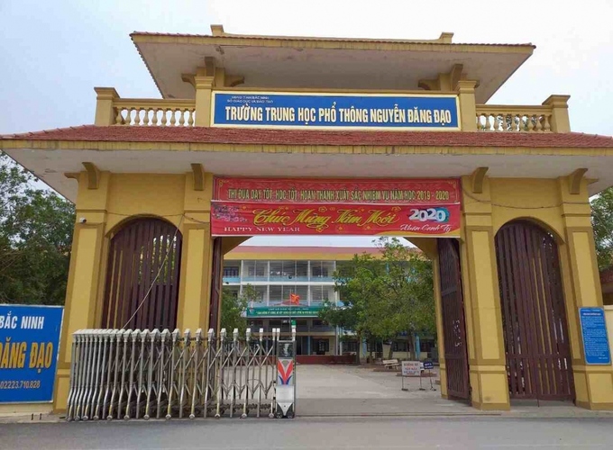 Trường THPT Nguyễn Đăng Đạo.