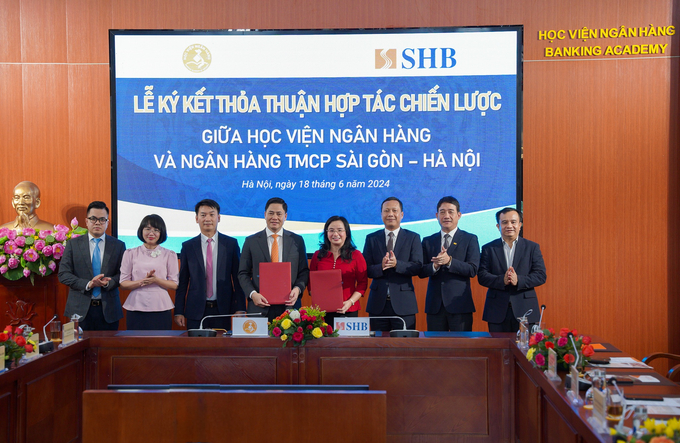 Hợp tác hứa hẹn mở ra nhiều cơ hội phát triển mới cho SHB và Học viện Ngân hàng