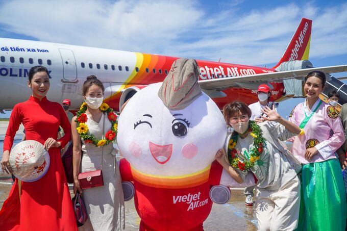 Vietjet vừa ghi dấu hành trình kết nối Việt Nam - Hàn Quốc với kỷ niệm 10 năm mở đường bay tới Hàn Quốc