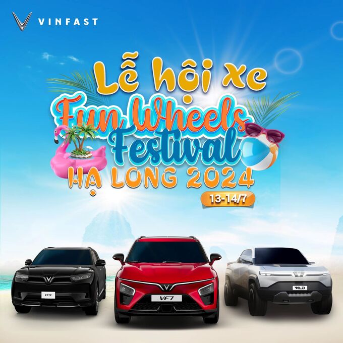 Dàn xe của VinFast, đặc biệt là VF Wild được cho là điểm nhấn của Lễ hội Xe Fun Wheels